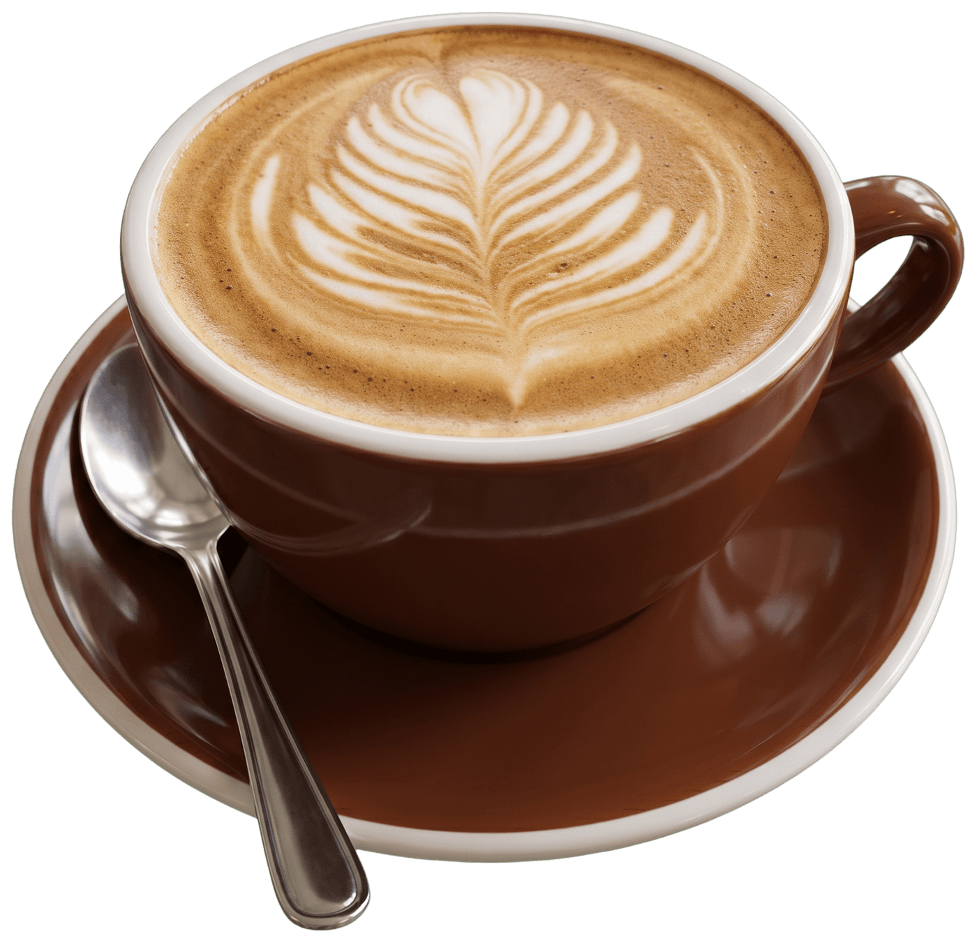 Capuchino con rosetta
